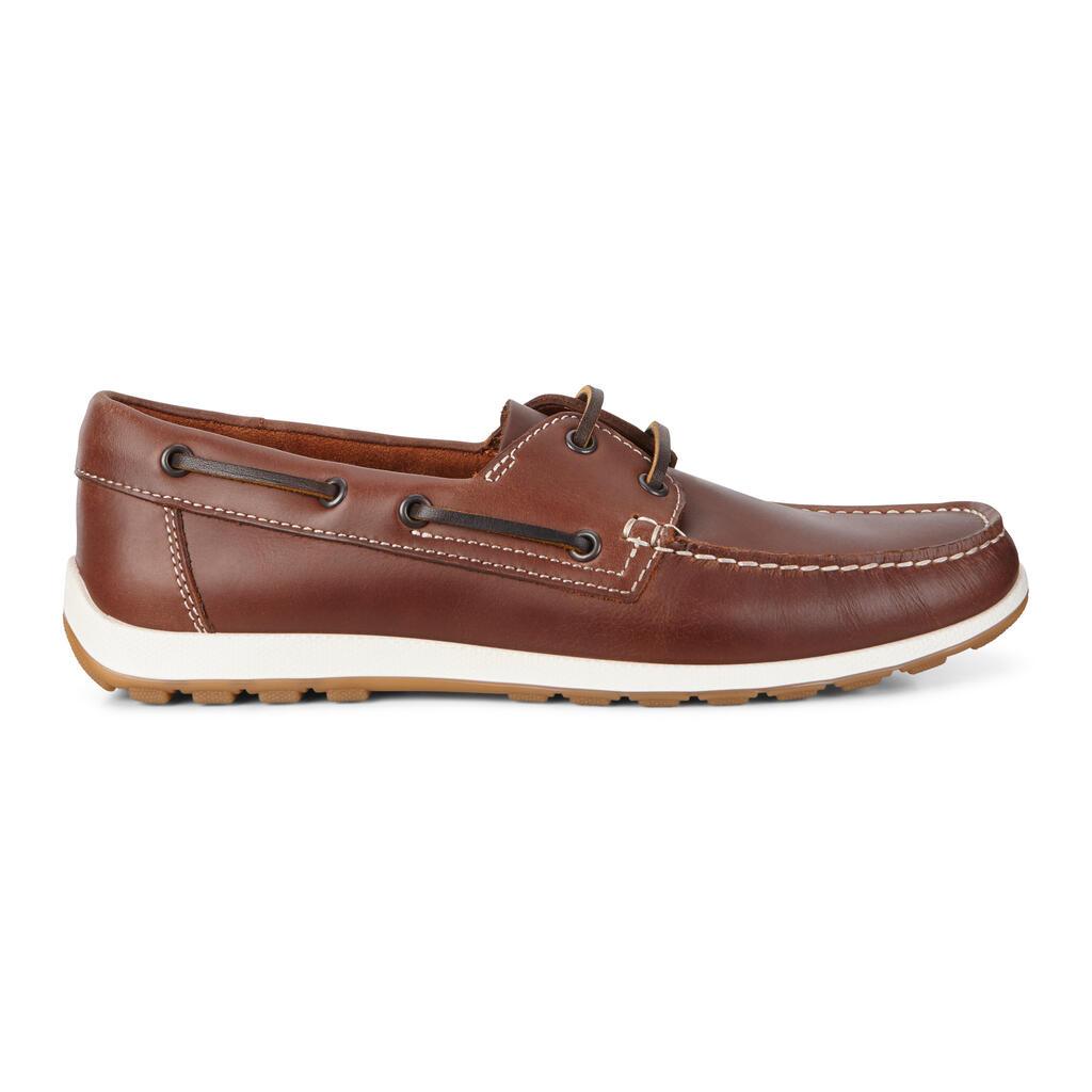 Mocassins Ecco Dip Moc Boat Homme Marron 2498-IWJCY